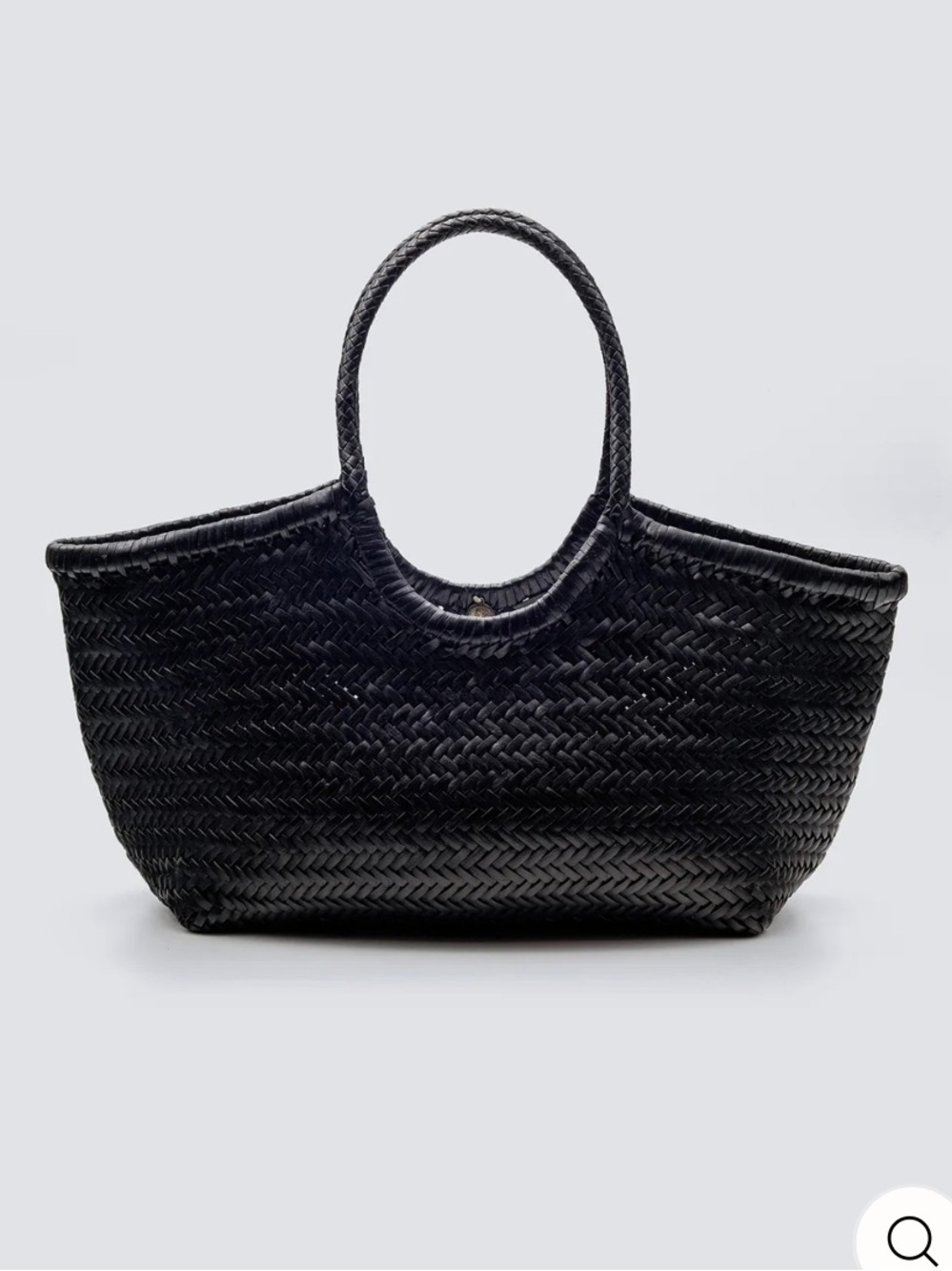 Dragon Diffusion Black Woven Tote Bag